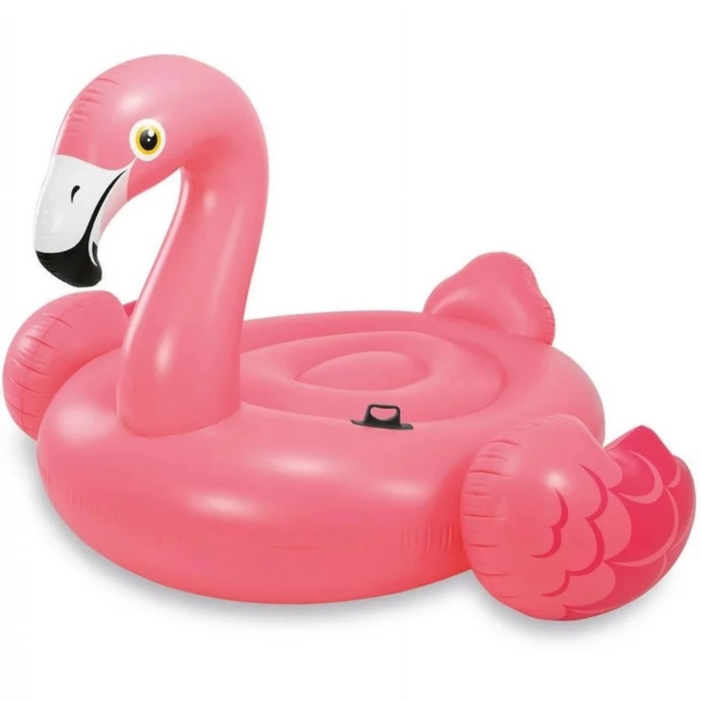 Pink Flamingo Pool Float - Picture 2 of 2
